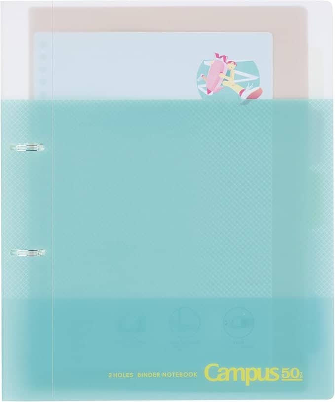 コクヨ キャンパス プリントもとじやすい 2穴 ルーズリーフバインダー