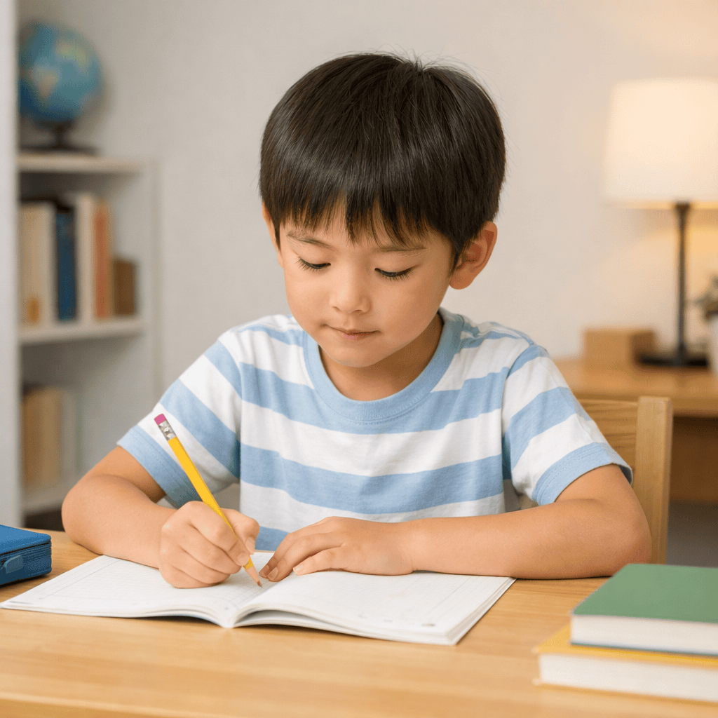 小1の家庭学習はどれくらい?