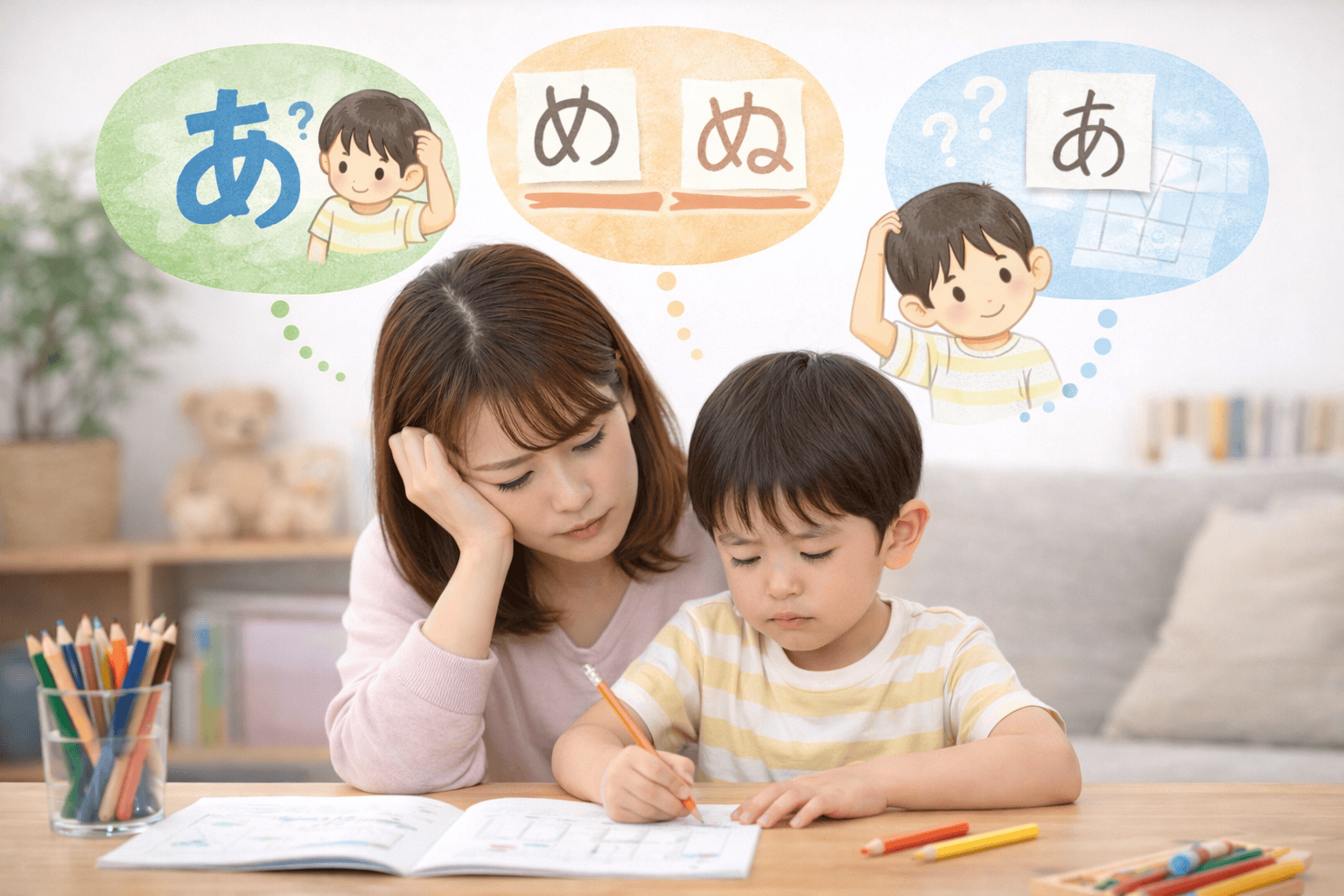 「何度も書いているのに、覚えられないんです」